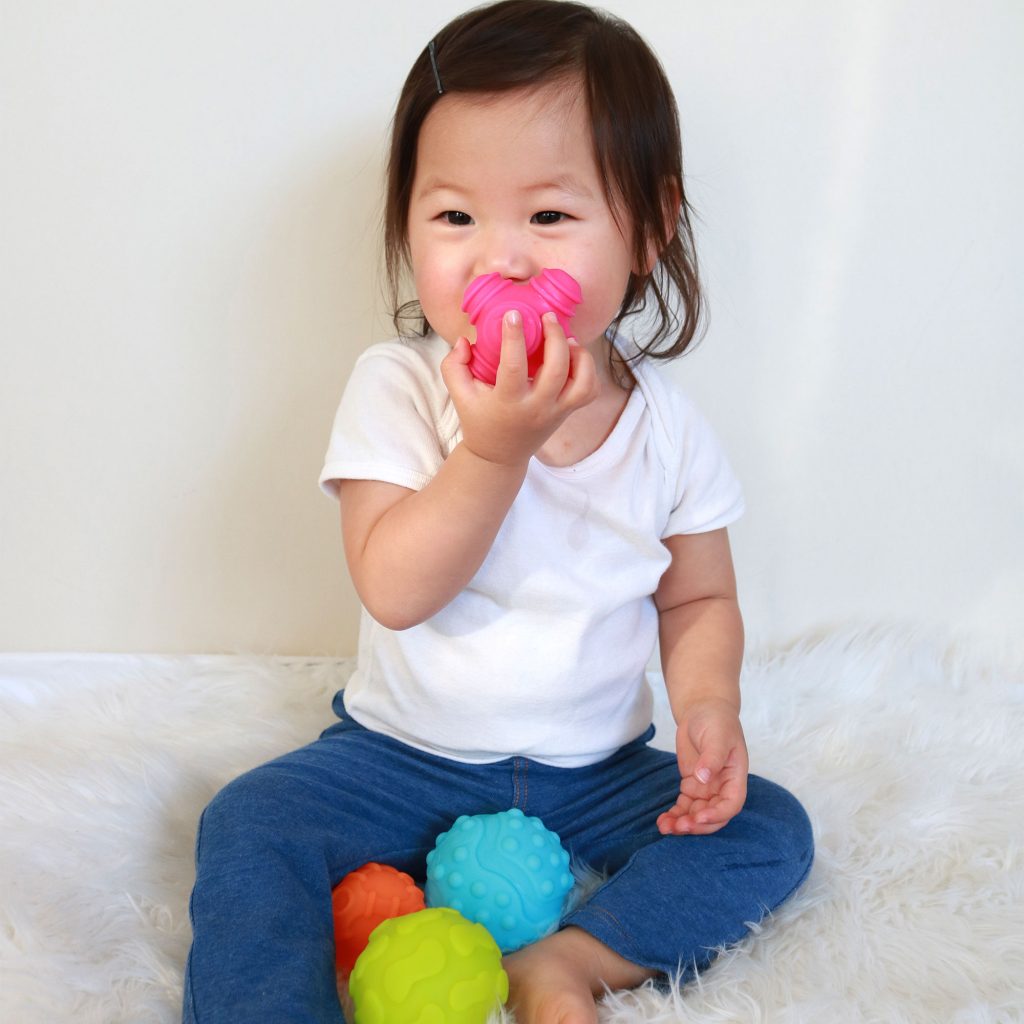 Magnetische Fidget Balls - 4 Stück Anti-Stress Kugeln Mit Texturen